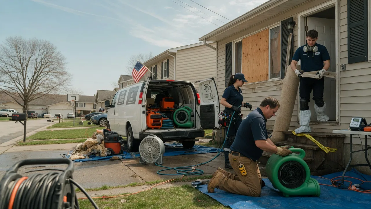 Water Damage Restoration in Quincy, OH near me